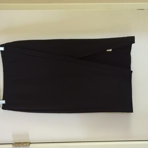 Upgrade Your Wardrobe with Our Timeless Black Knee Length Skirt - Made in the US